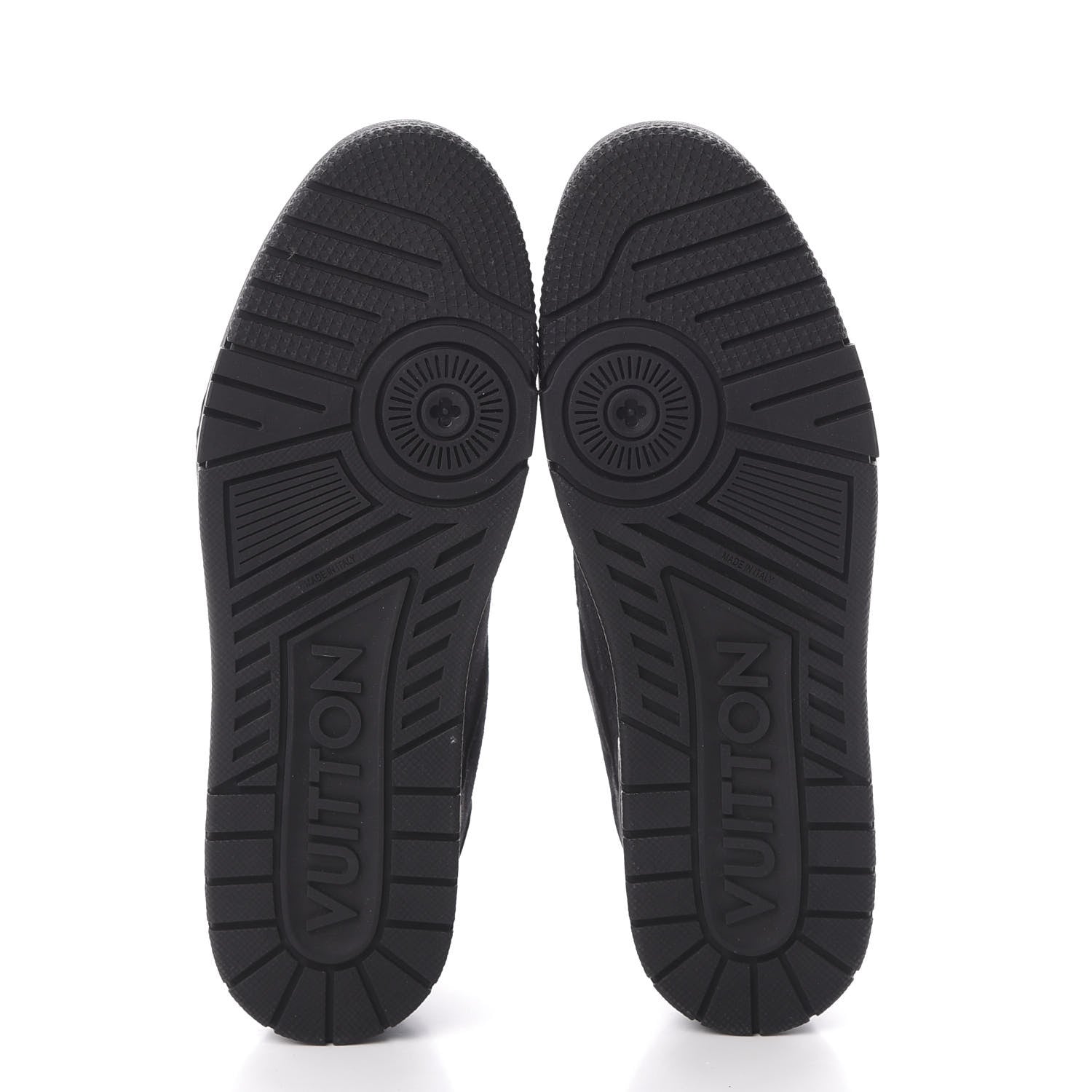 Louis Vuitton Suede Uniform Sneakers 9.5 Black 8 of 10