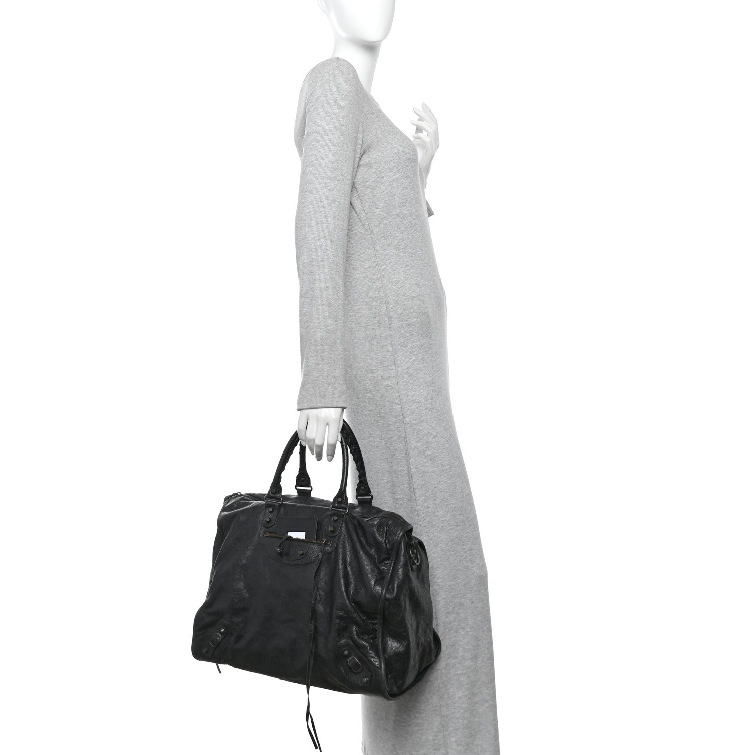 Balenciaga Agneau Classic Hardware Kraft Black 2 of 11