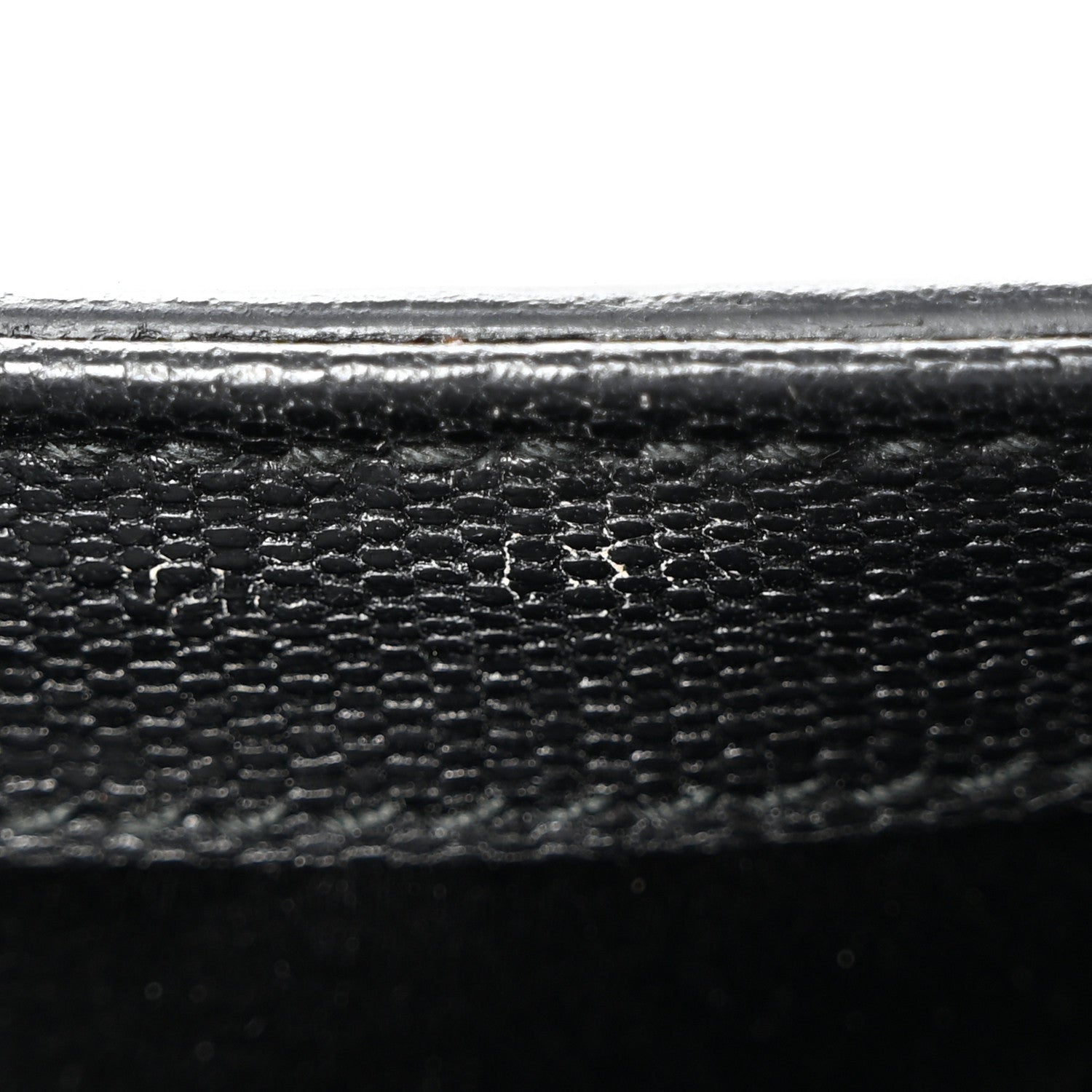 Saint Laurent Textured Calfskin Classic Y Ligne Clutch Black 10 of 13