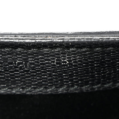 Saint Laurent Textured Calfskin Classic Y Ligne Clutch Black 10 of 13