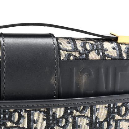 Christian Dior Oblique 30 Montaigne Flap Bag Blue 13 of 14