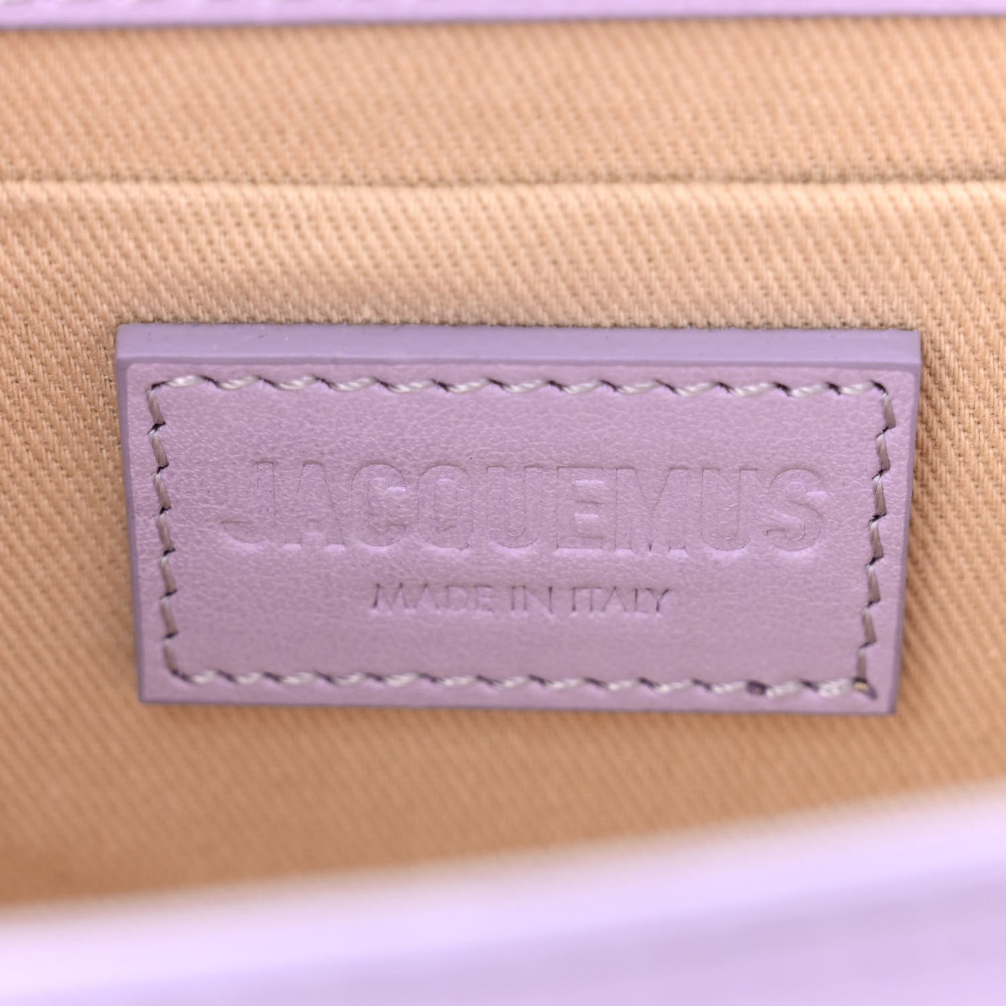 Smooth Calfskin Le Chiquito Long Lilac