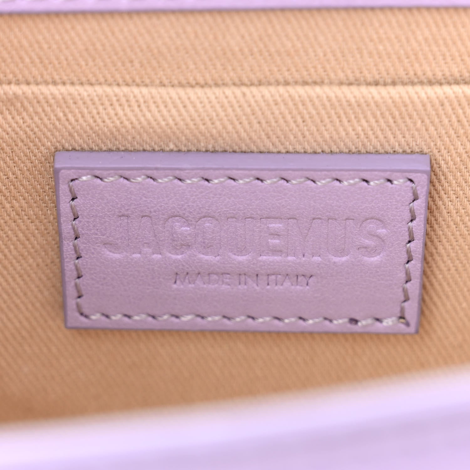 Jacquemus Smooth Calfskin Le Chiquito Long Lilac 6 of 13