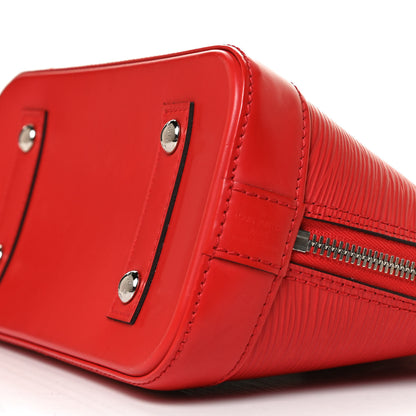 Louis Vuitton Epi Alma BB Coquelicot 9 of 11