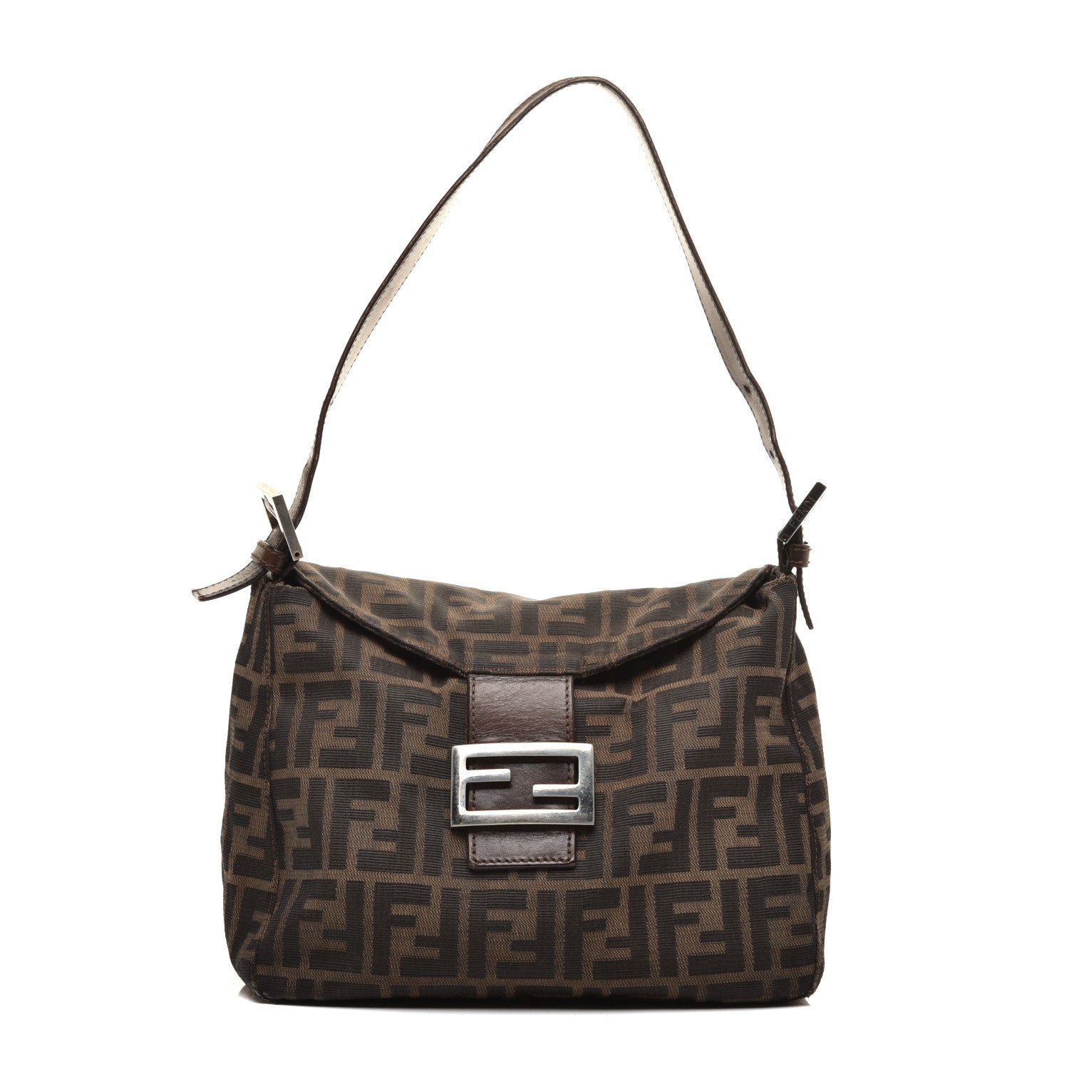Fendi Zucca Baguette Brown 1 of 9