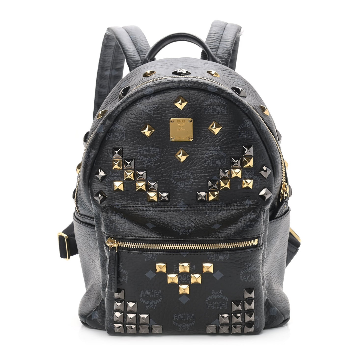 Visetos Studded Small Stark M Backpack Black