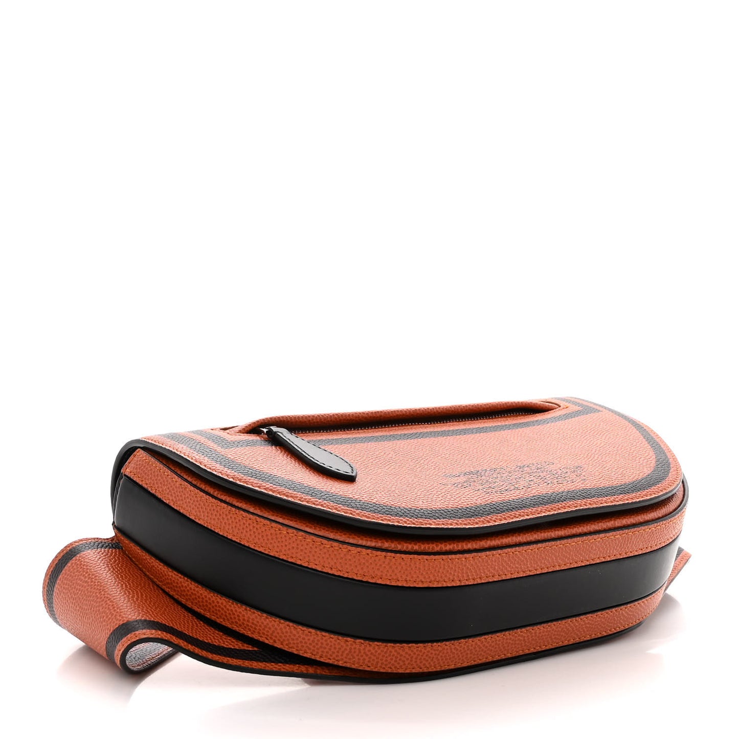 Calfskin Logo Small Olympia Bum Bag Earthy Orange