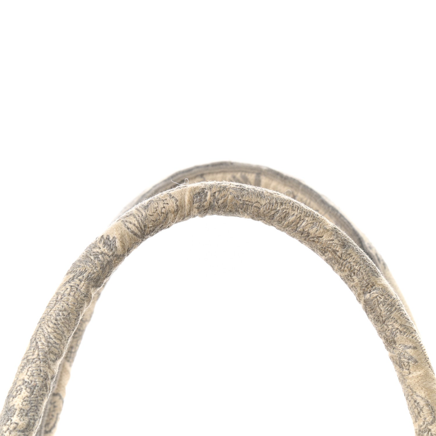 Christian Dior Canvas Embroidered Medium Dioriviera Toile De Jouy Book Tote Gray 12 of 17