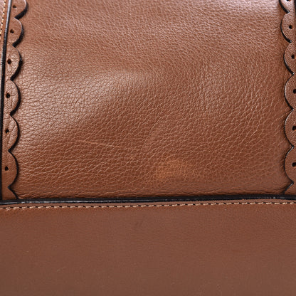 Mulberry Soft Matte Leather Cookie Bayswater Satchel Oak 13 of 15
