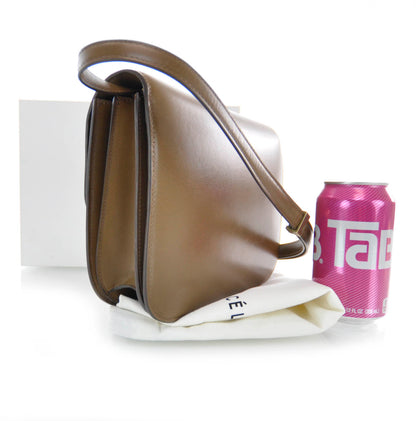 Celine Leather Medium Classic Box Flap Bag Camel 3 of 8