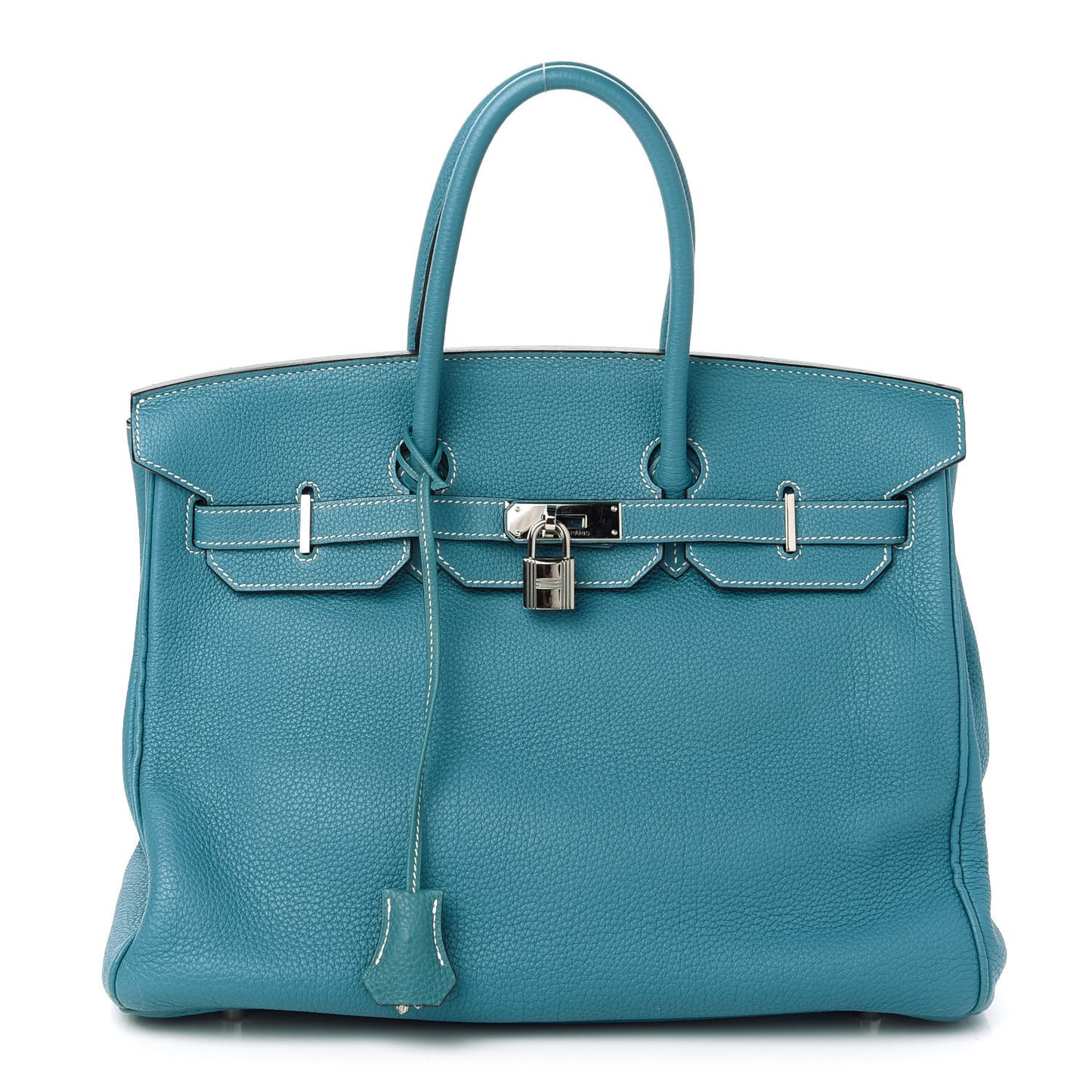 Togo Birkin 35 Blue Jean
