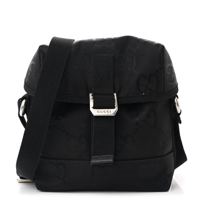 Gucci Econyl Nylon Monogram Off The Grid Messenger Bag Black 1 of 10