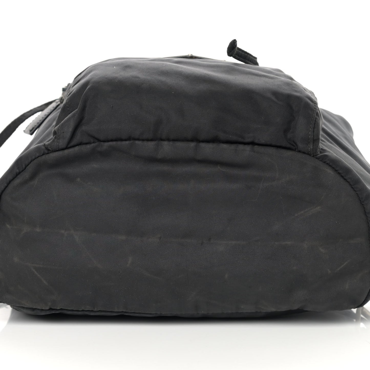 Nylon Vela Cinch Backpack Black