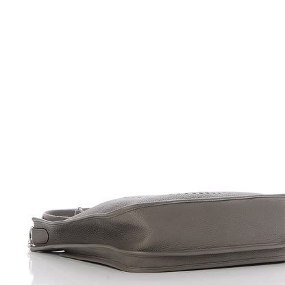 Hermes Taurillon Clemence Evelyne III GM Etain 4 of 8