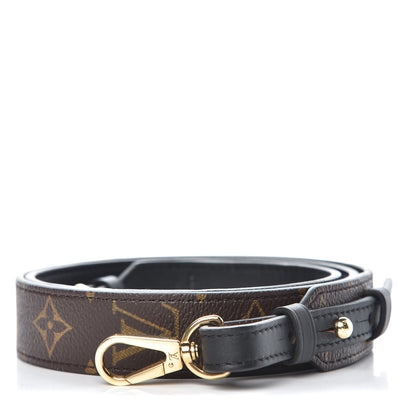 Louis Vuitton Monogram Bandouliere Shoulder Strap XL Black 1 of 5