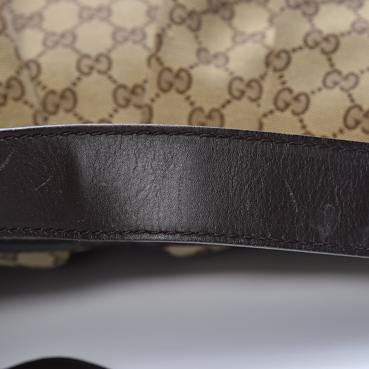 Gucci Monogram Medium Sukey Hobo Dark Brown 12 of 23
