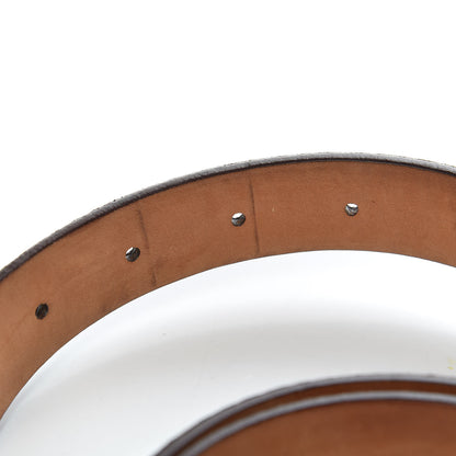 Louis Vuitton Monogram Ceinture Belt Silver Buckle 44 110 5 of 11