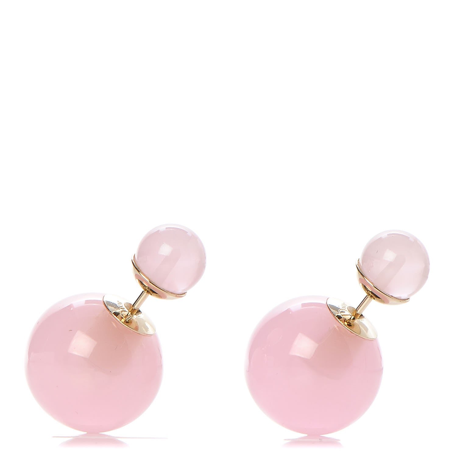 Christian Dior Mise En Dior Tribal Earrings Pink 1 of 5