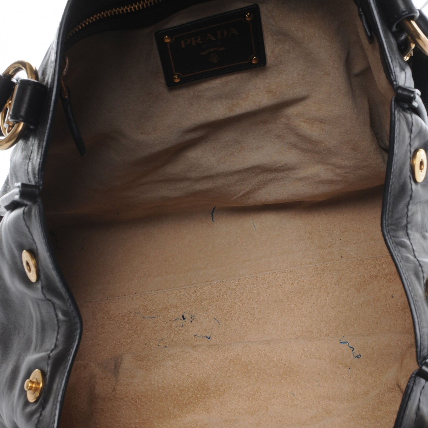 Soft Calf Shoulder Bag Nero Black