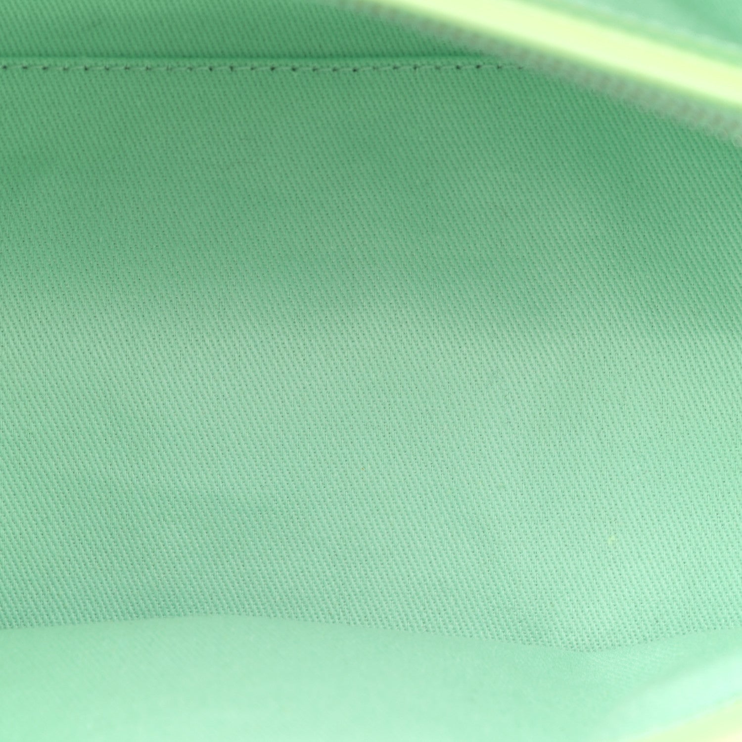 Chanel Patent Quilted Medium Just Mademoiselle Light Green 6 of 13