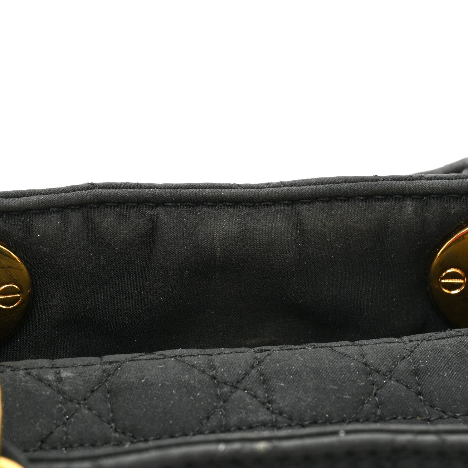 Christian Dior Nylon Cannage Mini Lady Dior Black 17 of 18