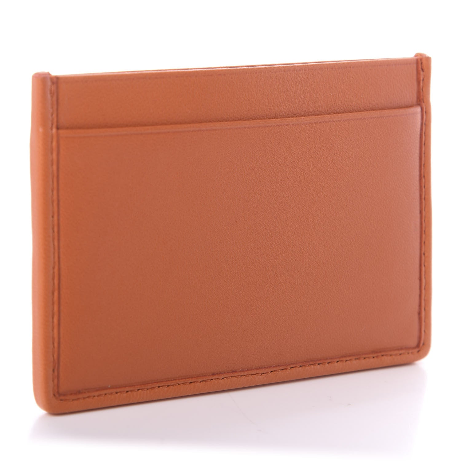 Miu Miu Nappa Matelasse Card Case Papaya 2 of 6