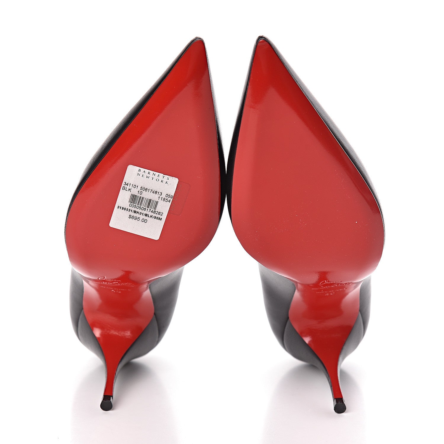 Christian Louboutin Nappa Clare 80 Pumps 40 Black 5 of 8