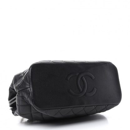 Chanel Caviar Quilted Frame Shoulder Bag Black 4 of 11