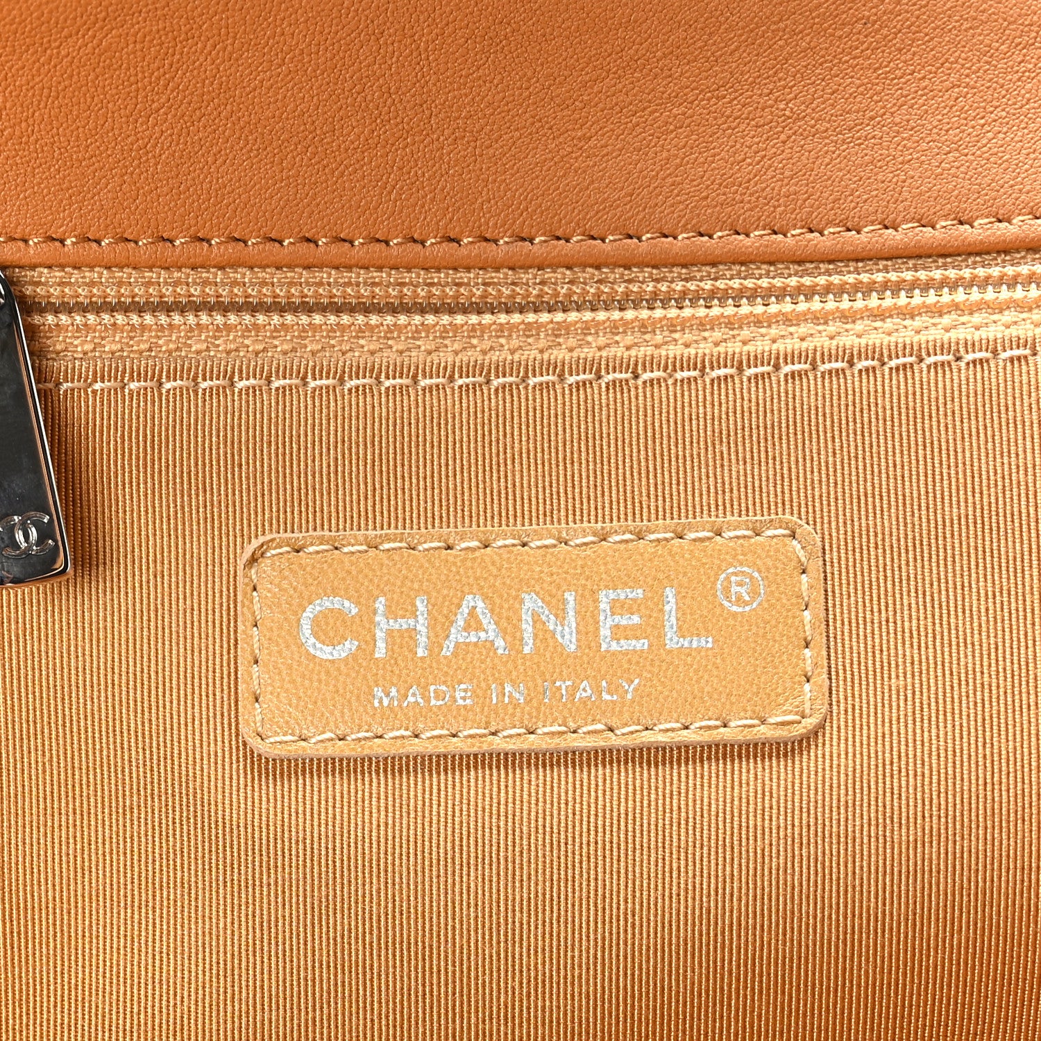 Chanel Washed Lambskin Quilted Maxi Chain Around Flap Dark Beige 6 of 9