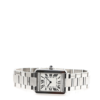 Cartier Stainless Steel 24mm Tank Solo Quartz Watch 2 of 5
