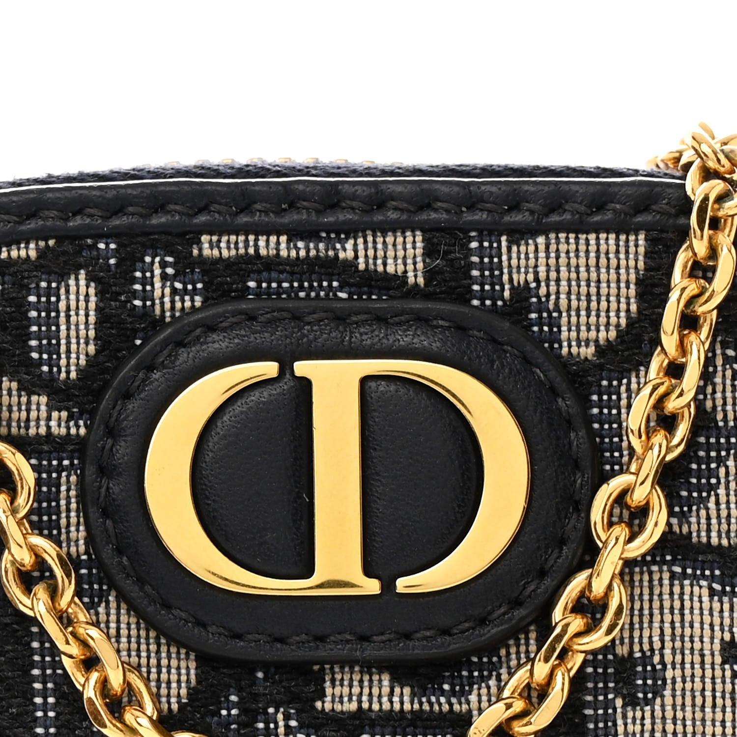 Christian Dior Oblique 30 Montaigne Phone Holder Blue 9 of 12