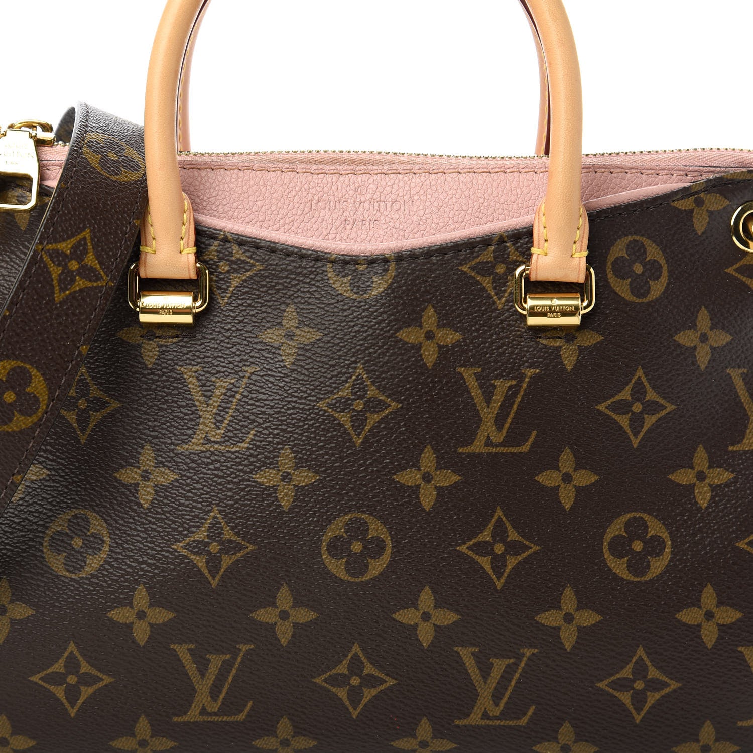 Louis Vuitton Monogram Pallas BB Rose Ballerine 10 of 10