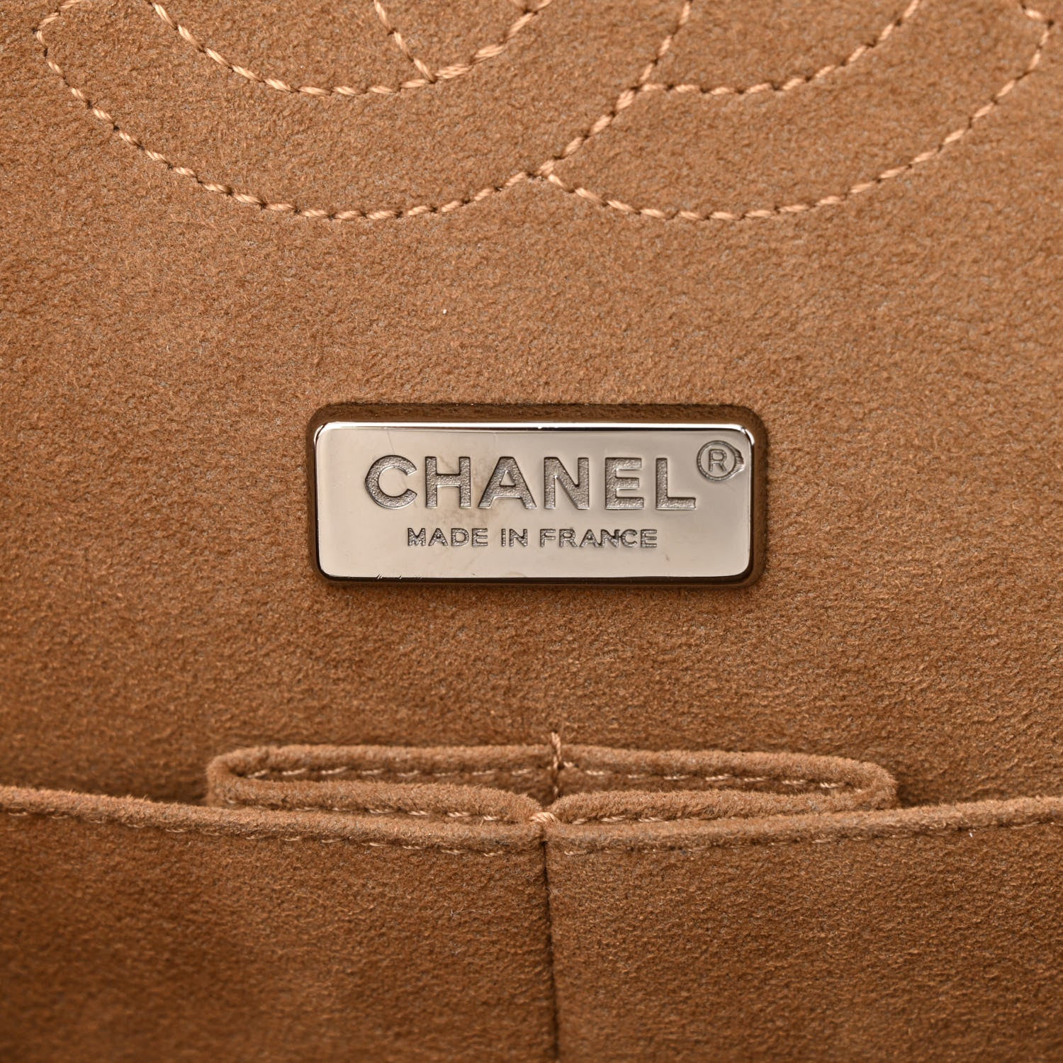 Chanel Metallic Snakeskin Medium Double Flap Gold 6 of 12