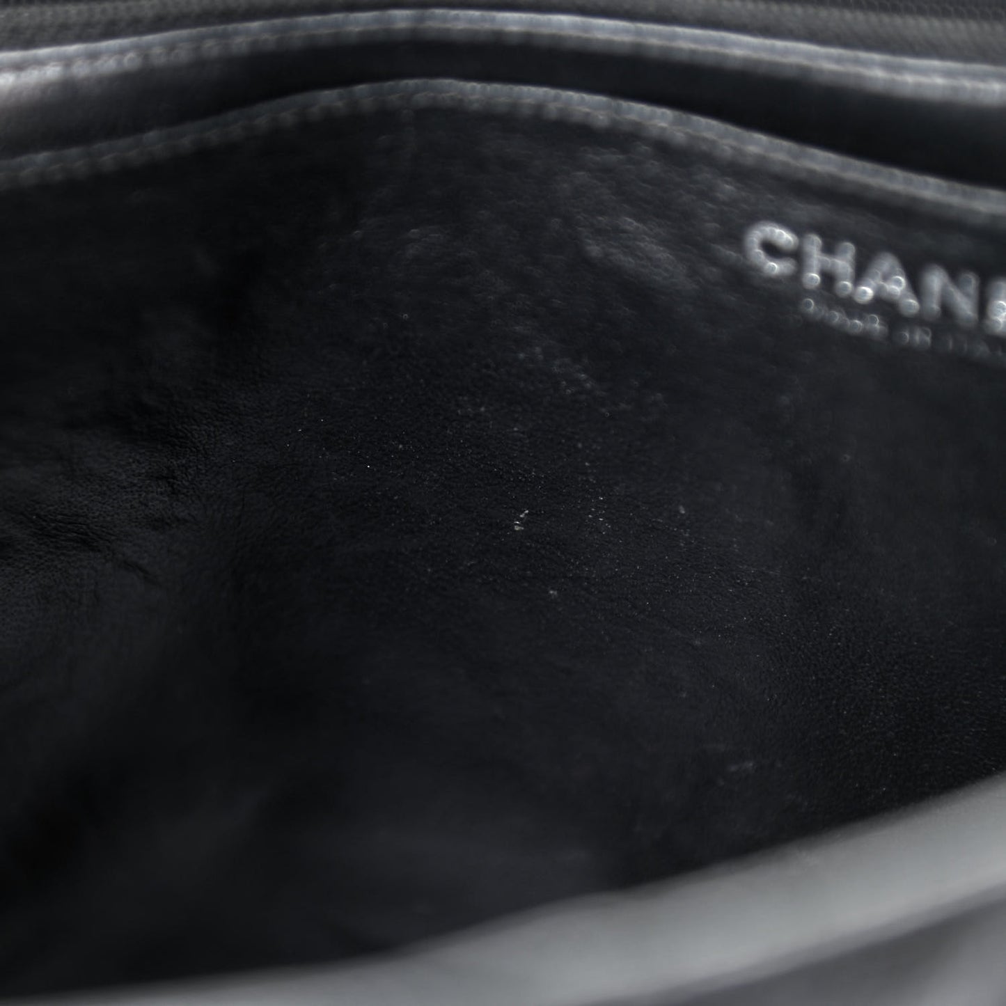 Caviar Quilted Maxi Single Flap Black