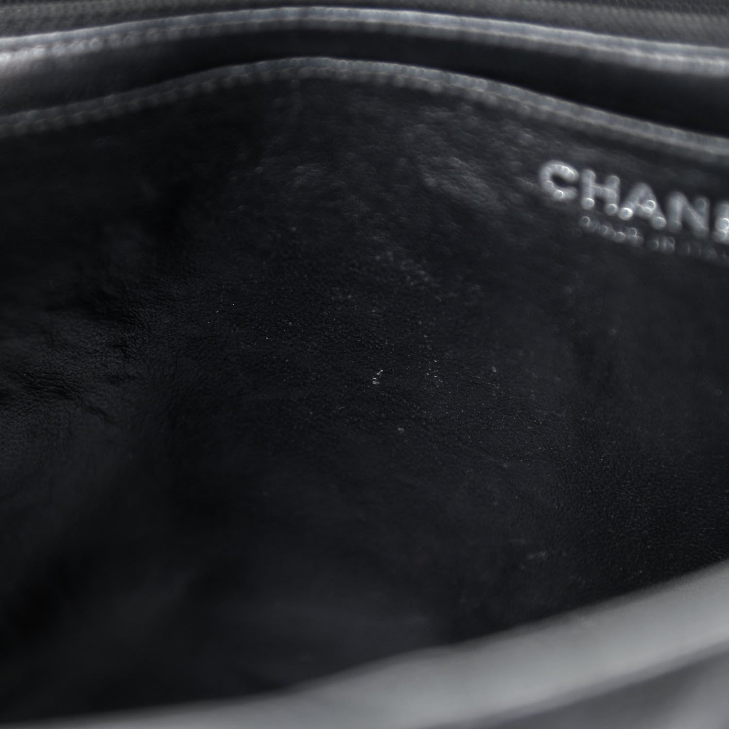 Chanel Caviar Quilted Maxi Single Flap Black 13 of 14
