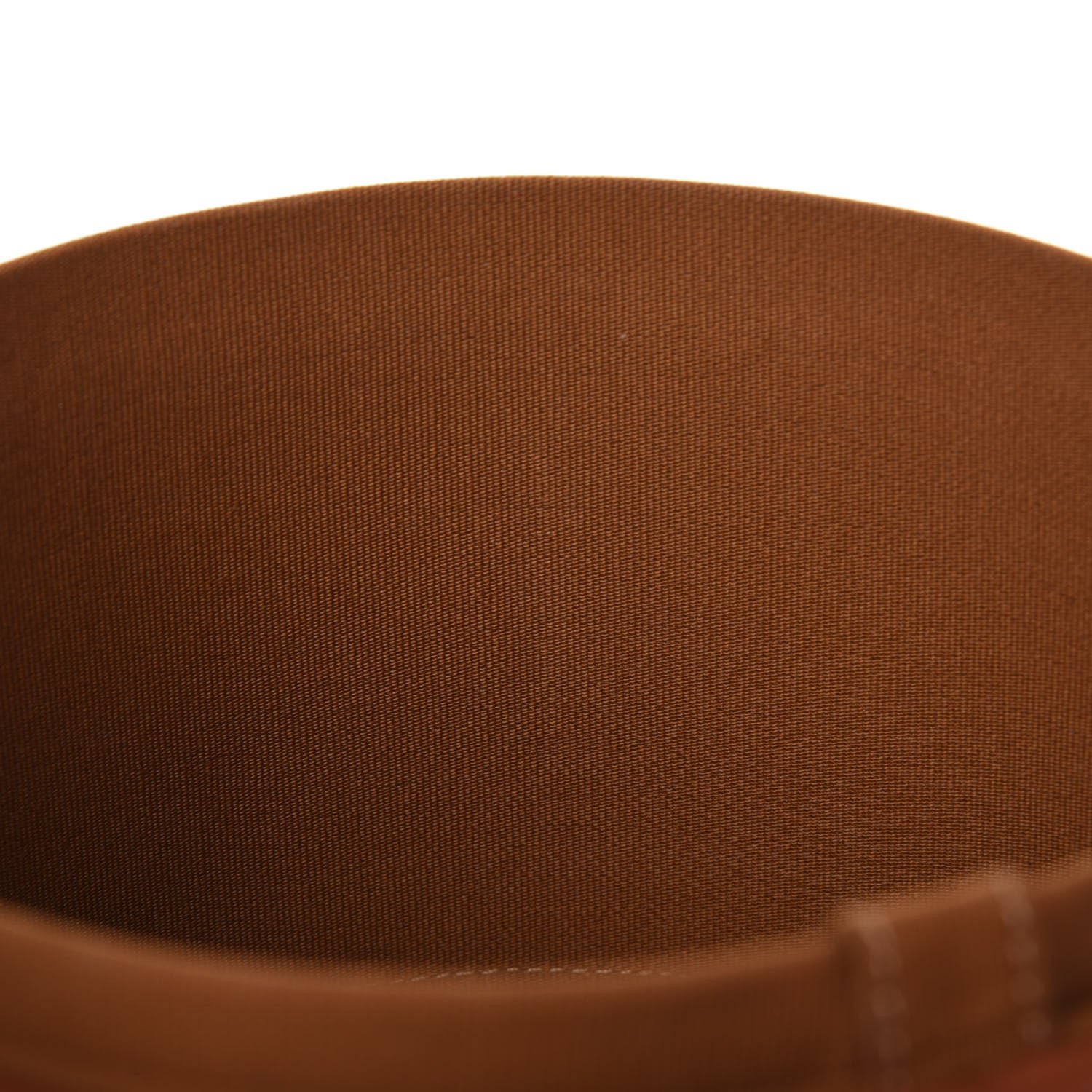 Celine Calfskin Triomphe Canvas Medium Tambour Bag Tan 9 of 11