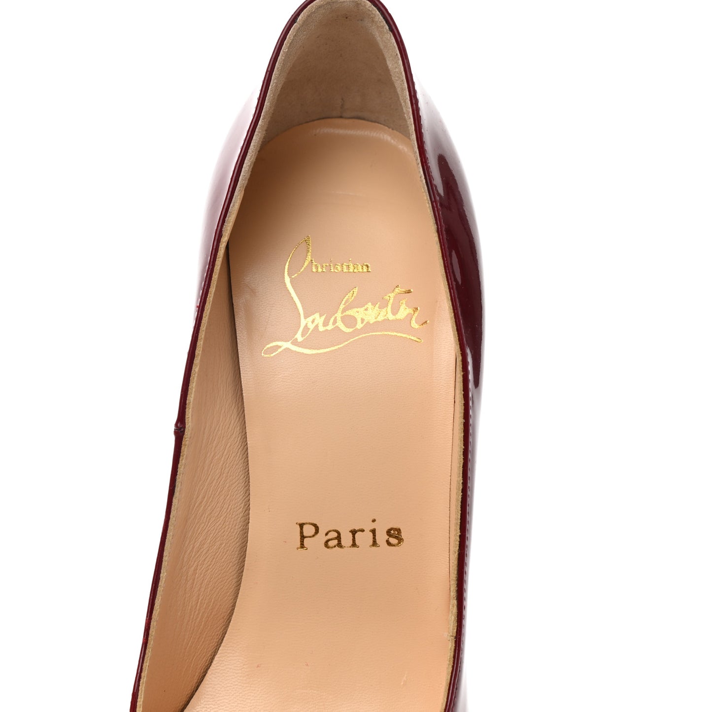 Patent 100 Pumps 35.5 Red