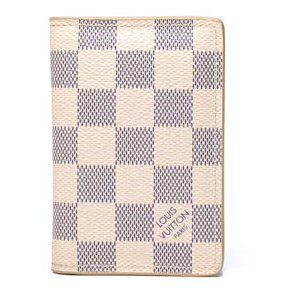 Louis Vuitton Damier Azur Pocket Organizer NM 1 of 9