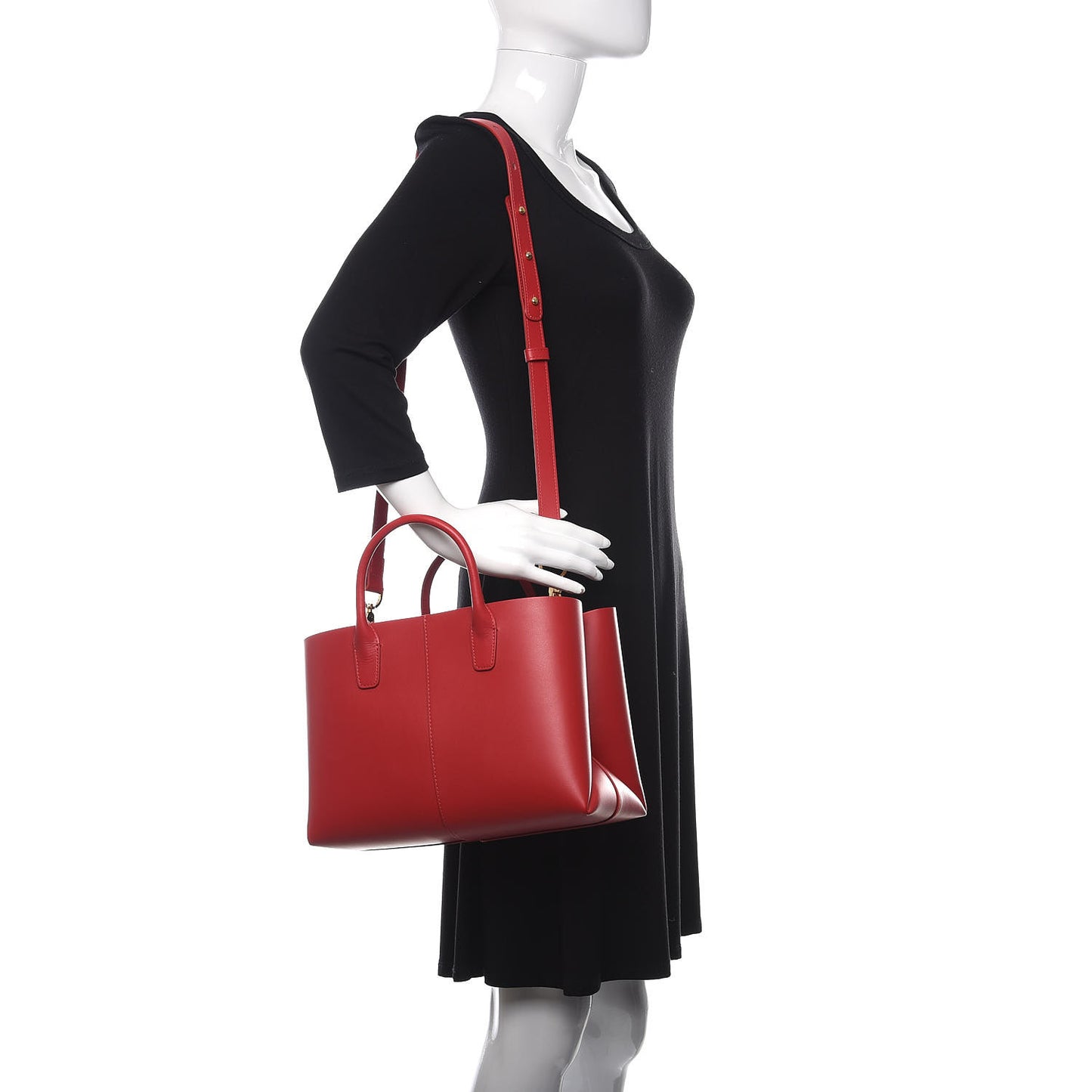 Calfskin Mini Folded Bag Flamma