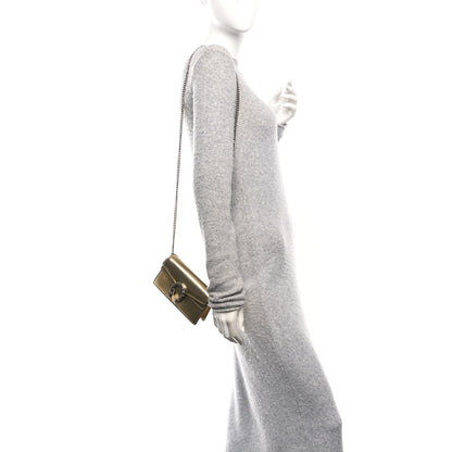 Gucci Metallic Calfskin Super Mini Dionysus Shoulder Bag Gold 2 of 10
