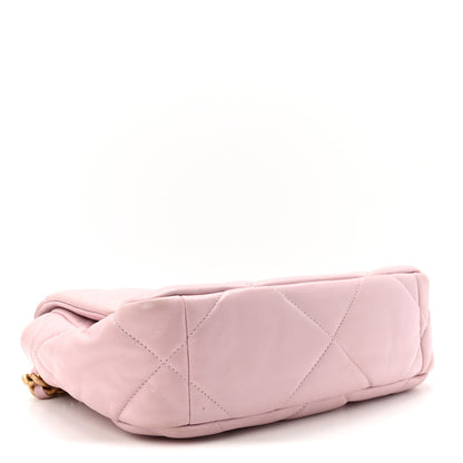 Chanel Lambskin Quilted Medium Chanel 19 Flap Light Pink 4 of 10