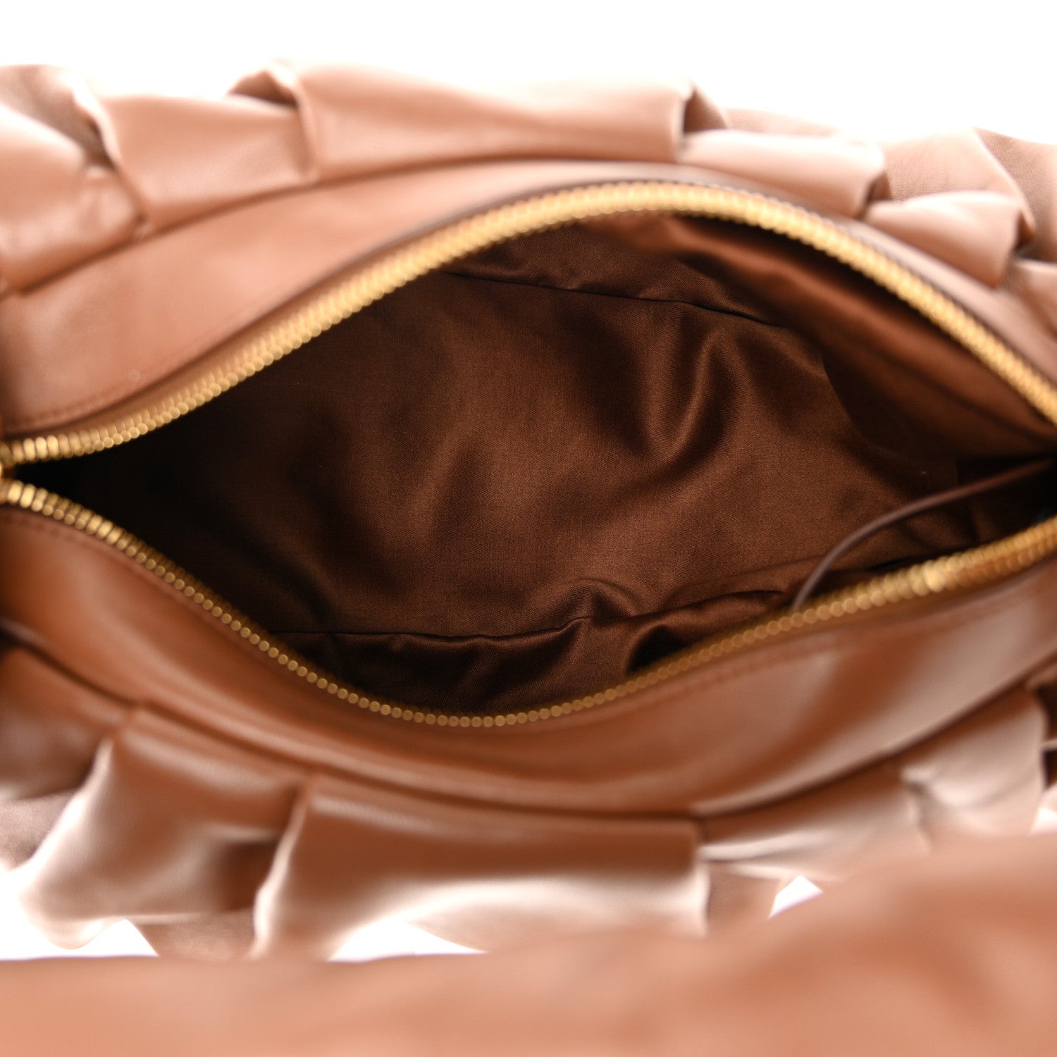 Miu Miu Nappa Shoulder Bag Cognac 5 of 10