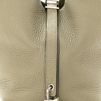 Hermes Taurillon Clemence Picotin Lock 18 PM Sauge 7 of 13