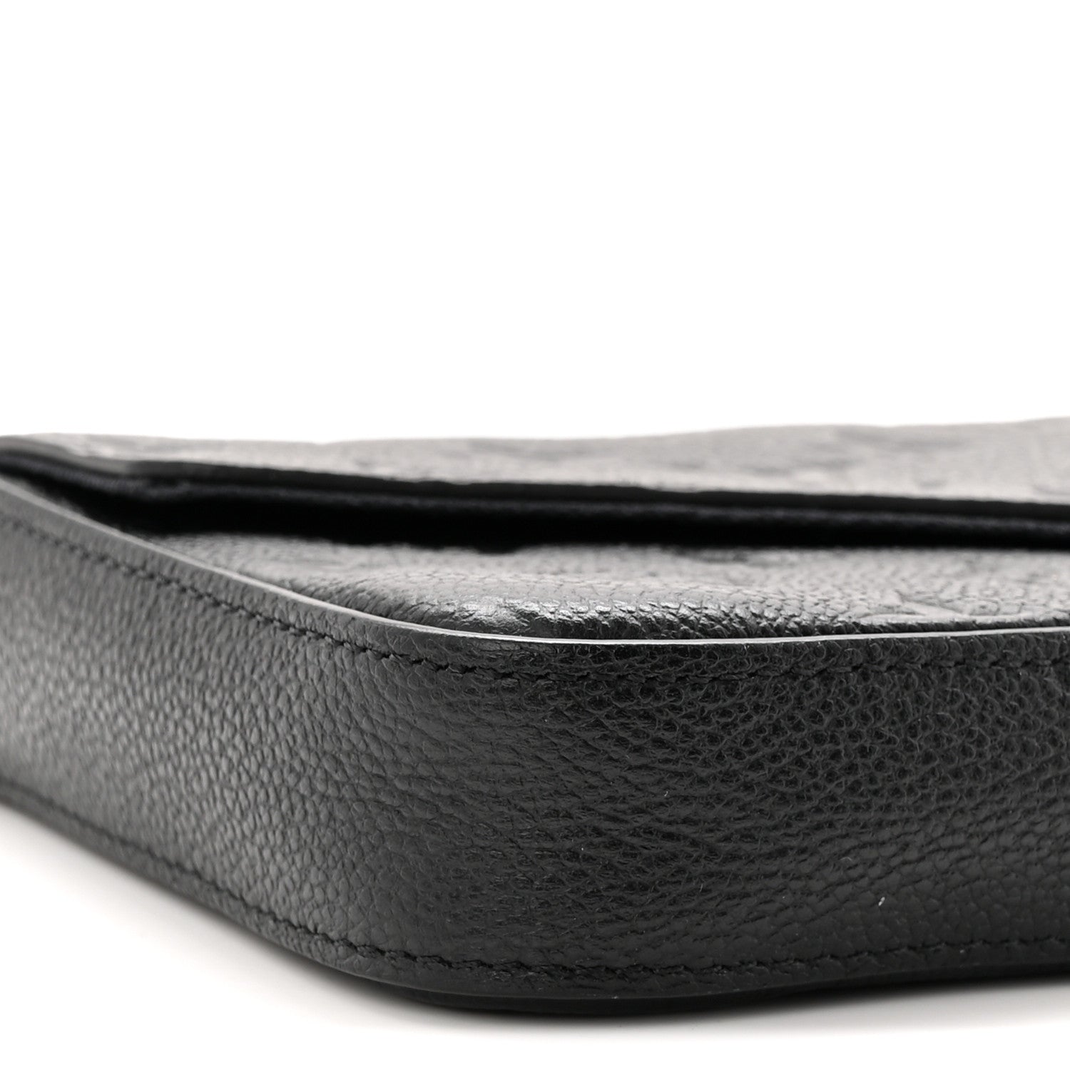 Louis Vuitton Empreinte Pochette Felicie Chain Wallet Black 10 of 11