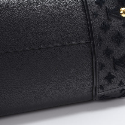 Louis Vuitton Cuir Orfevre Veau Cachemire Tote W GM Black 11 of 12