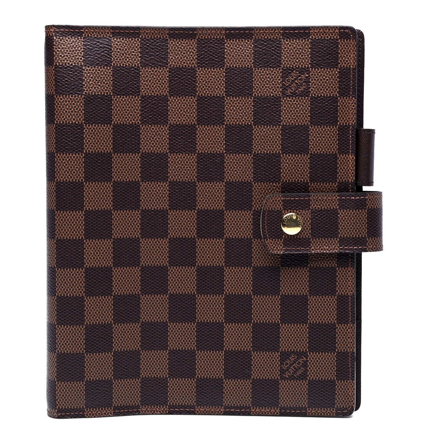 Damier Ebene Large Ring Agenda Cover