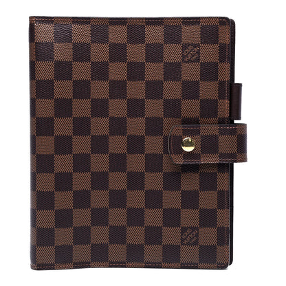 Louis Vuitton Damier Ebene Large Ring Agenda Cover 1 of 11