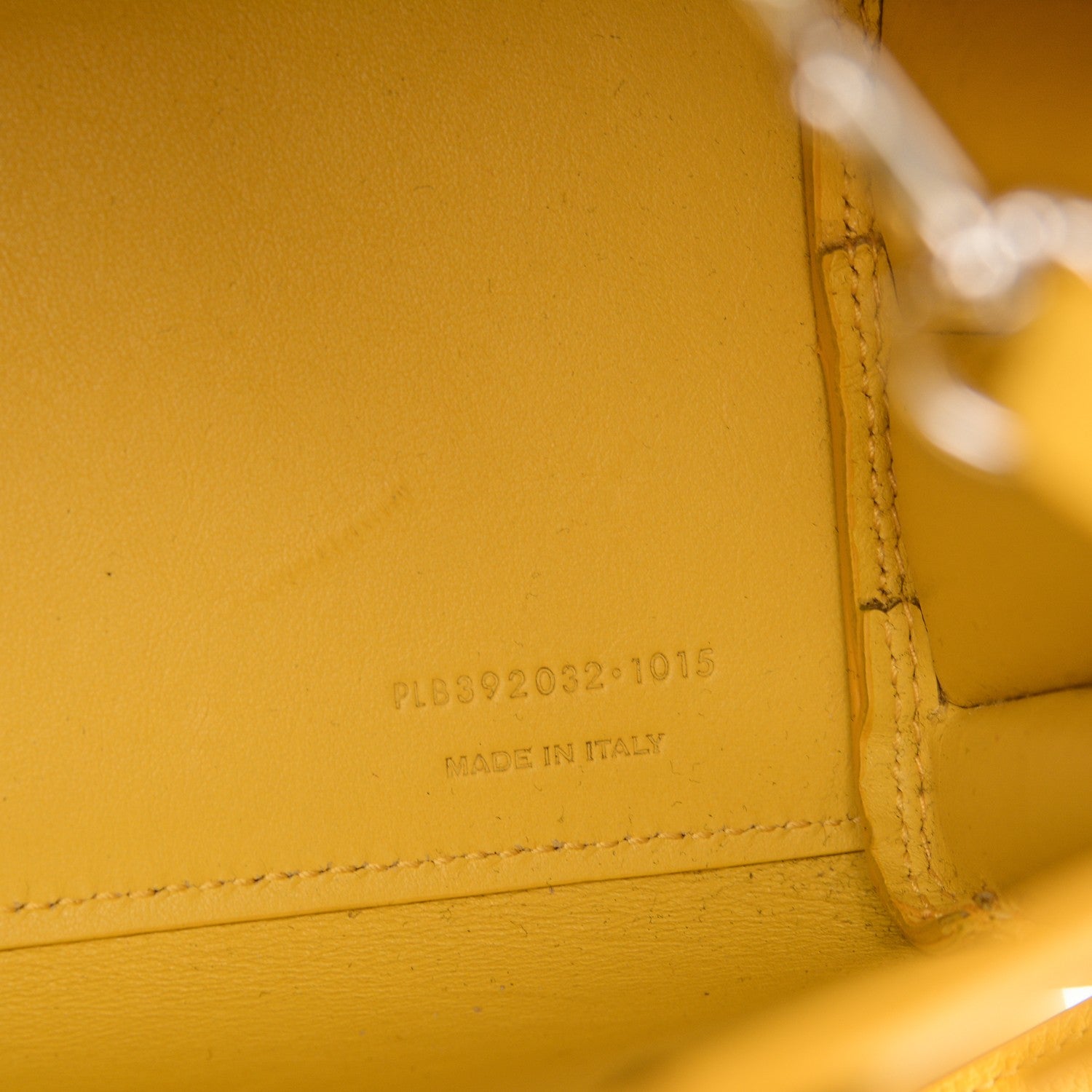 Saint Laurent Grained Calfskin Baby Sac De Jour Yellow 6 of 8