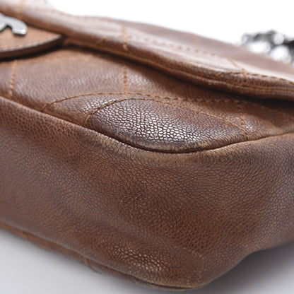Chanel Caviar Outdoor Ligne Flap Brown 9 of 16