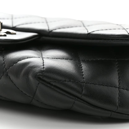 Chanel Calfskin Quilted CC Uniform Flap Belt Bag Black 11 of 12